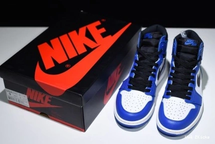 Game Retro Breathable 1 555088- 327 Jordan High Royal 314 0813
